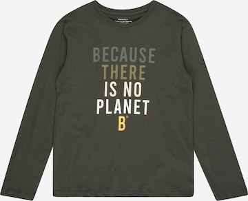 T-Shirt 'BECAUSE' ECOALF en vert : devant