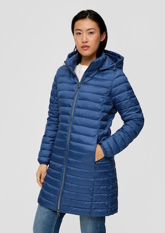 s.Oliver Between-seasons coat in Blue: front