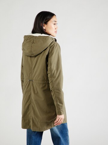 QS - Parka de inverno em verde