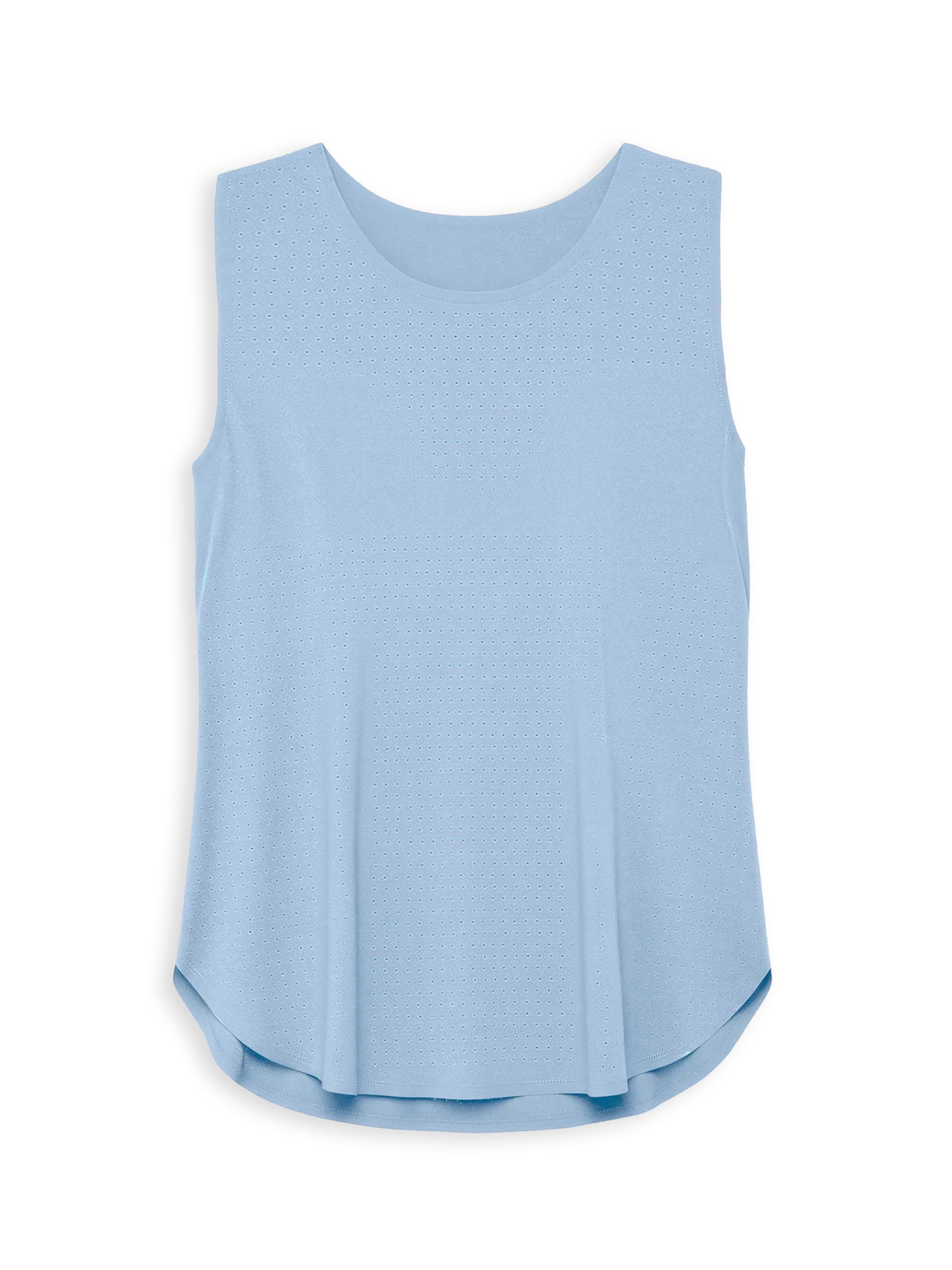 Gisela - Top en azul: frente