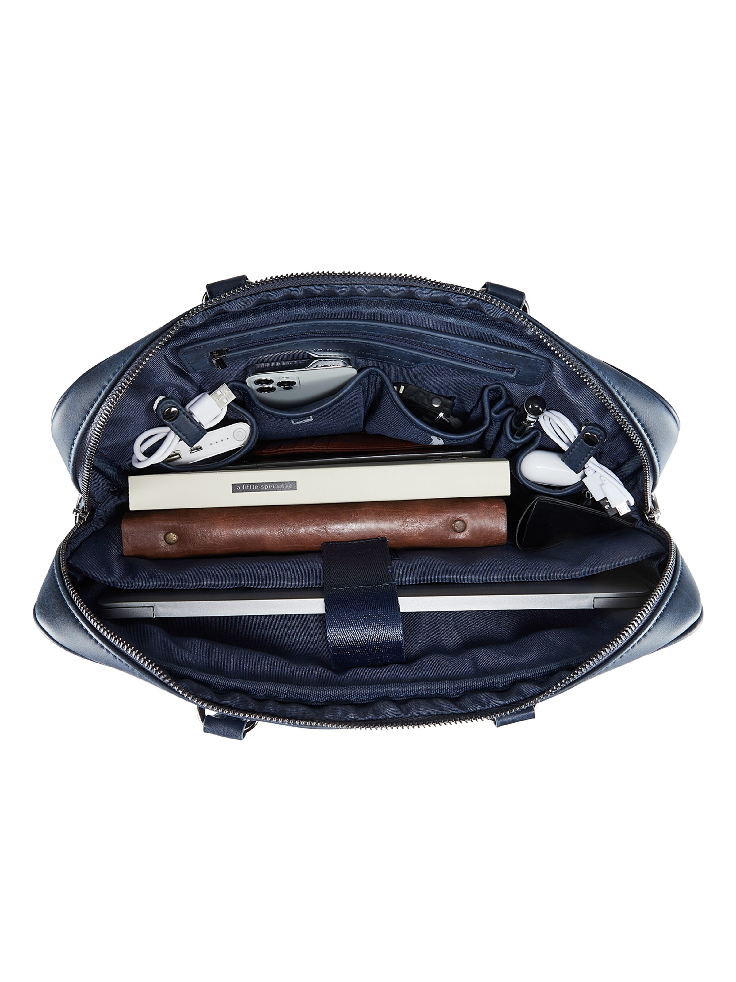 Valigetta ventiquattrore ' Daniel ' di Victoria Hyde in blu