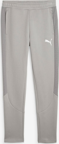 Pantalon de sport 'EvoStripe' PUMA en gris : devant