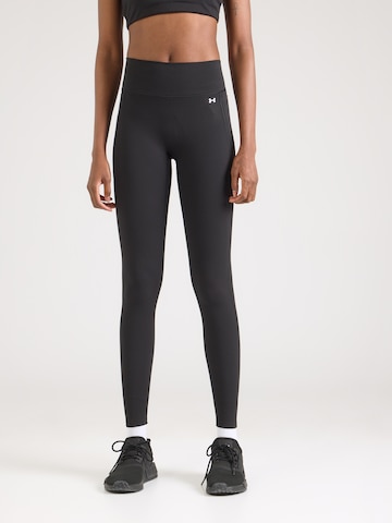 UNDER ARMOUR Skinny Sportnadrágok 'Motion' - fekete: elől