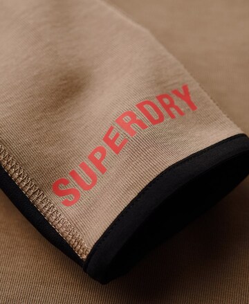 Superdry Sweatshirt 'Code Tech' in Braun
