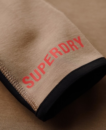 Superdry Sweatshirt 'Code Tech' in Brown