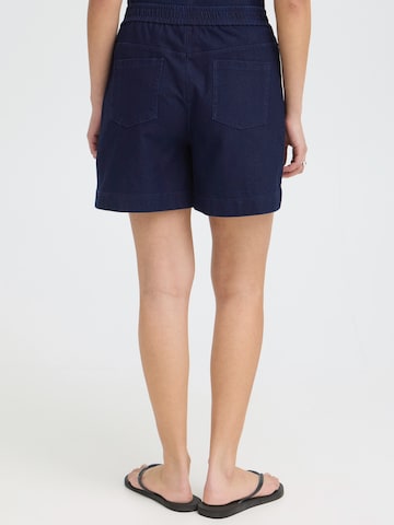 ICHI - regular Vaquero en azul