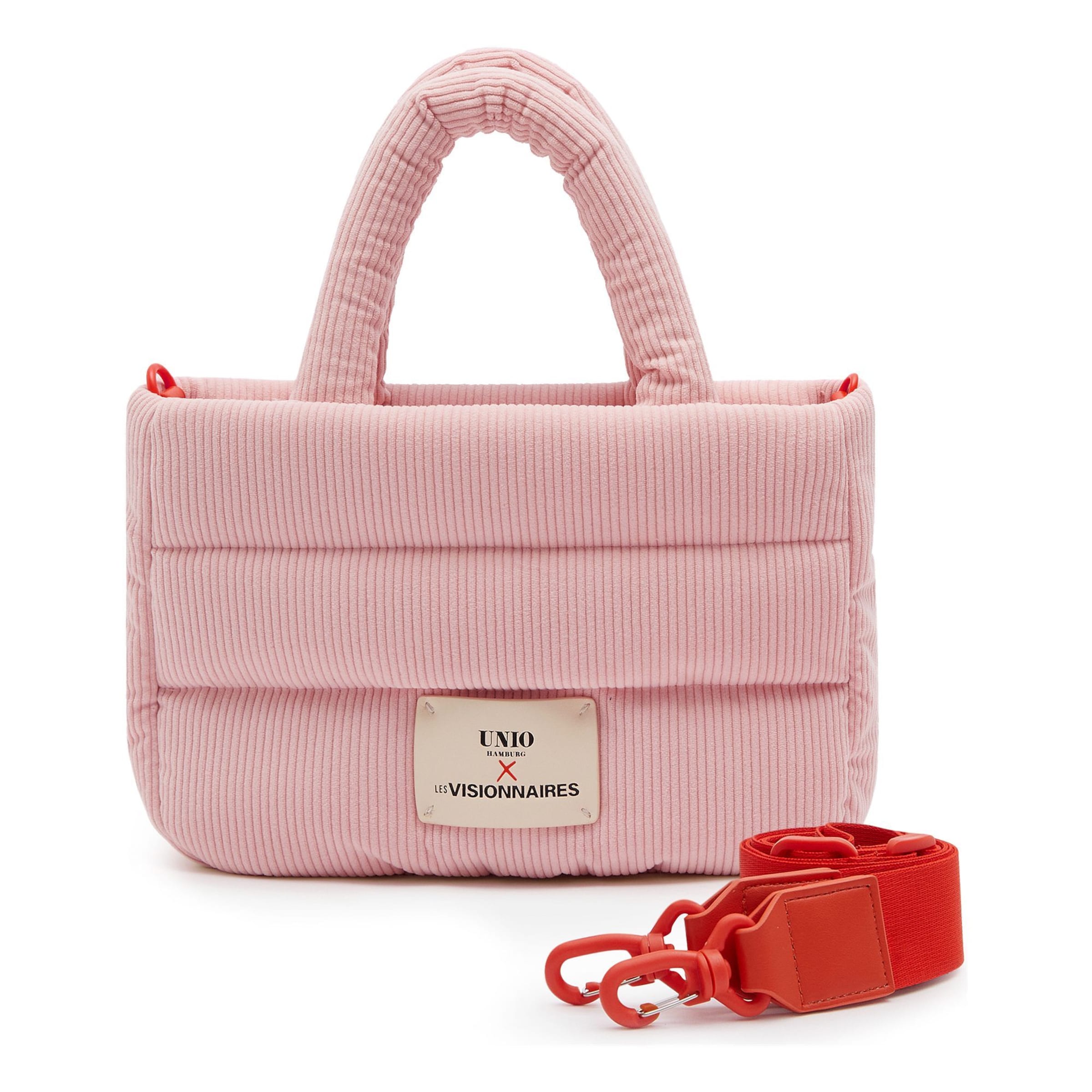 Les Visionnaires Handbag 'Unio Cortina' in Pink: front