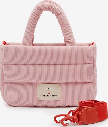 Sacs à main 'Unio Cortina' Les Visionnaires en rose : devant