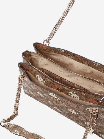 Sac bandoulière 'ELIETTE' GUESS en beige