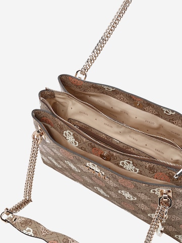 Borsa a spalla 'ELIETTE' di GUESS in beige