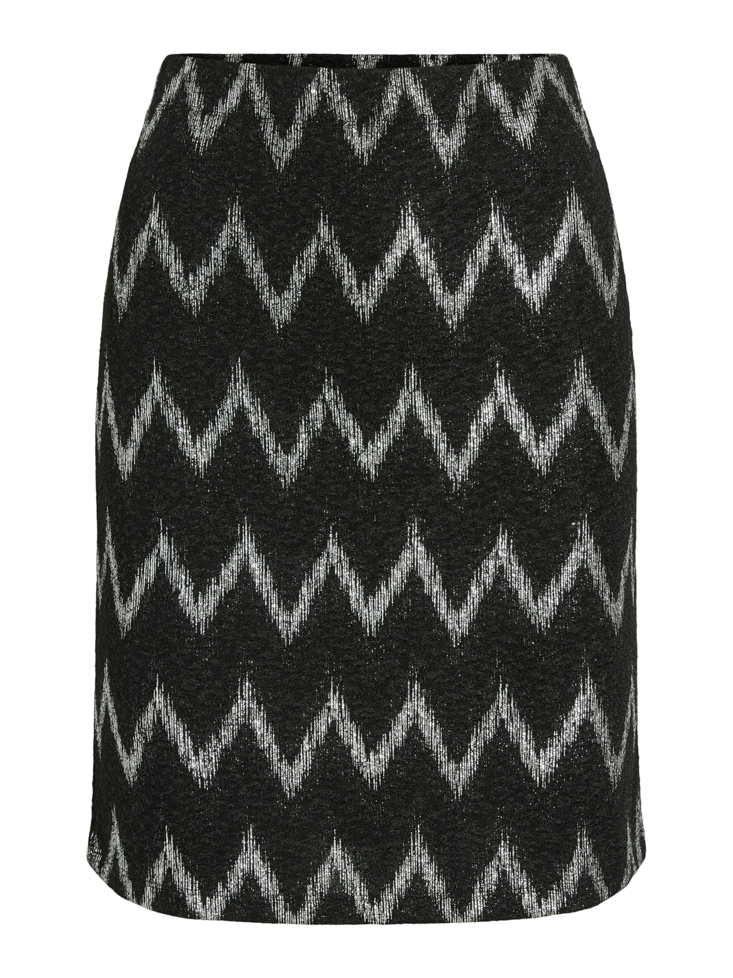 Gonna 'VISACHA' di VILA in nero: frontale