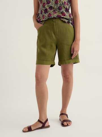 regular Pantaloni 'Penderleith' di Seasalt Cornwall in verde: frontale