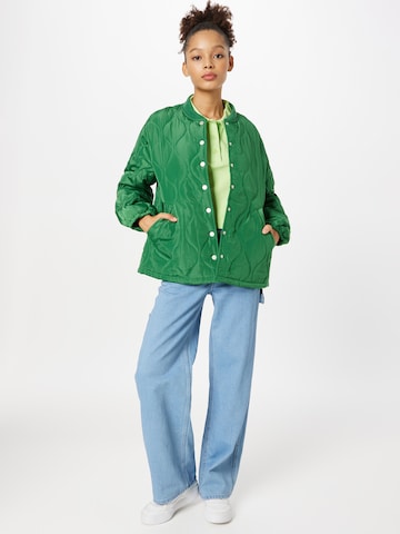 PIECES Between-Season Jacket 'HENRIETTA' in Green