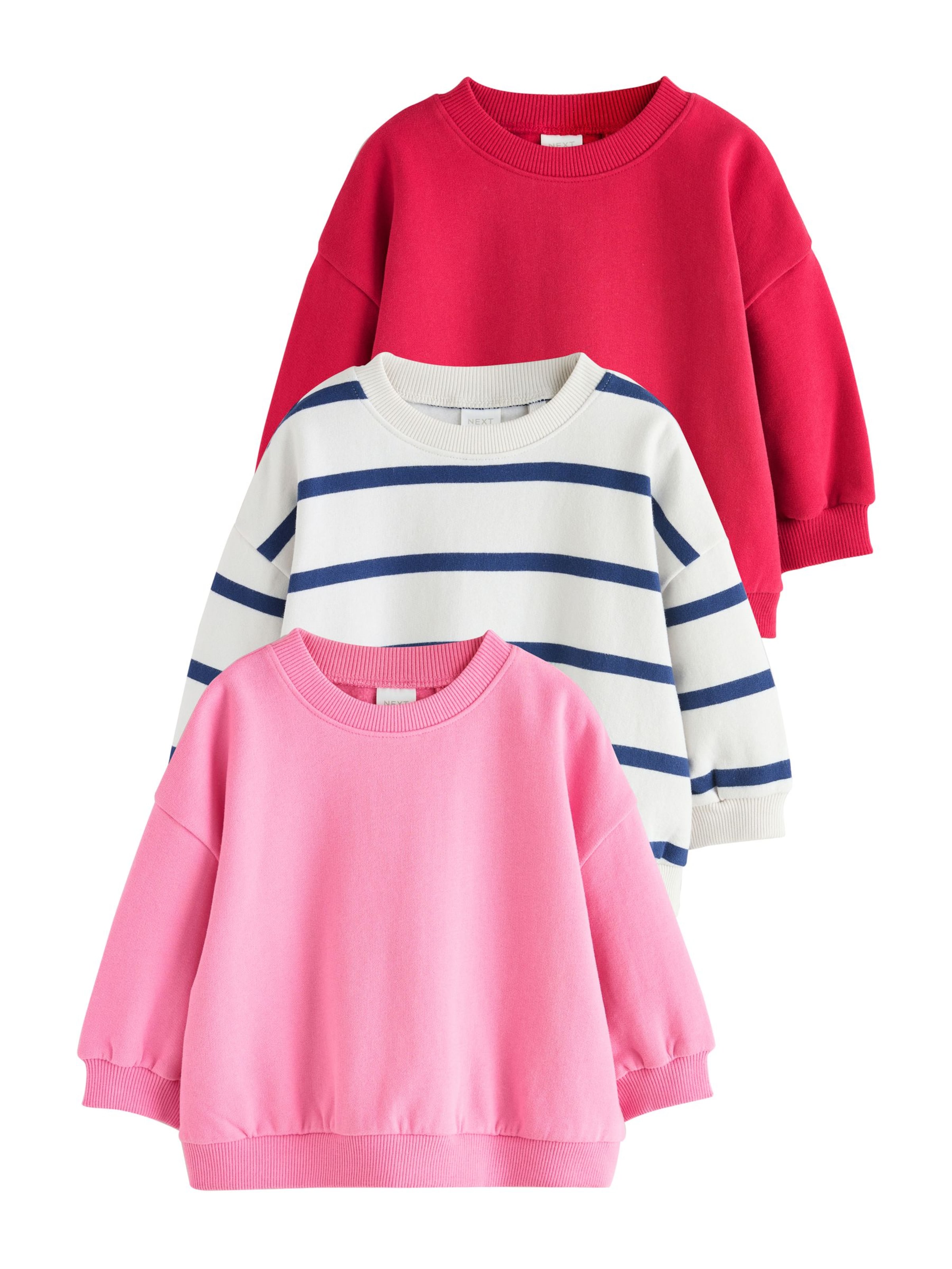 Felpa di Next in rosa: frontale