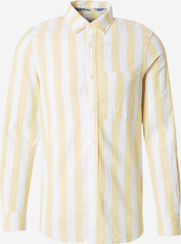 Chemise SCOTCH & SODA en jaune : devant