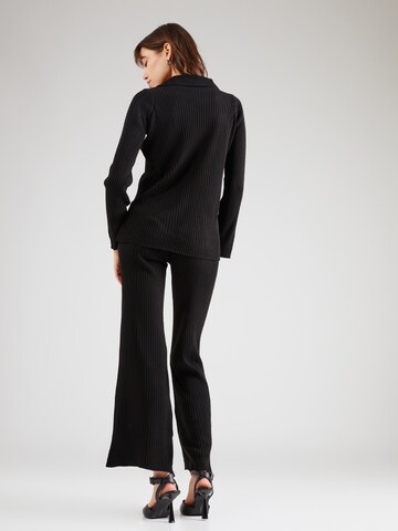 juoda Trendyol Moteriškas kostiumėlis su kelnėmis