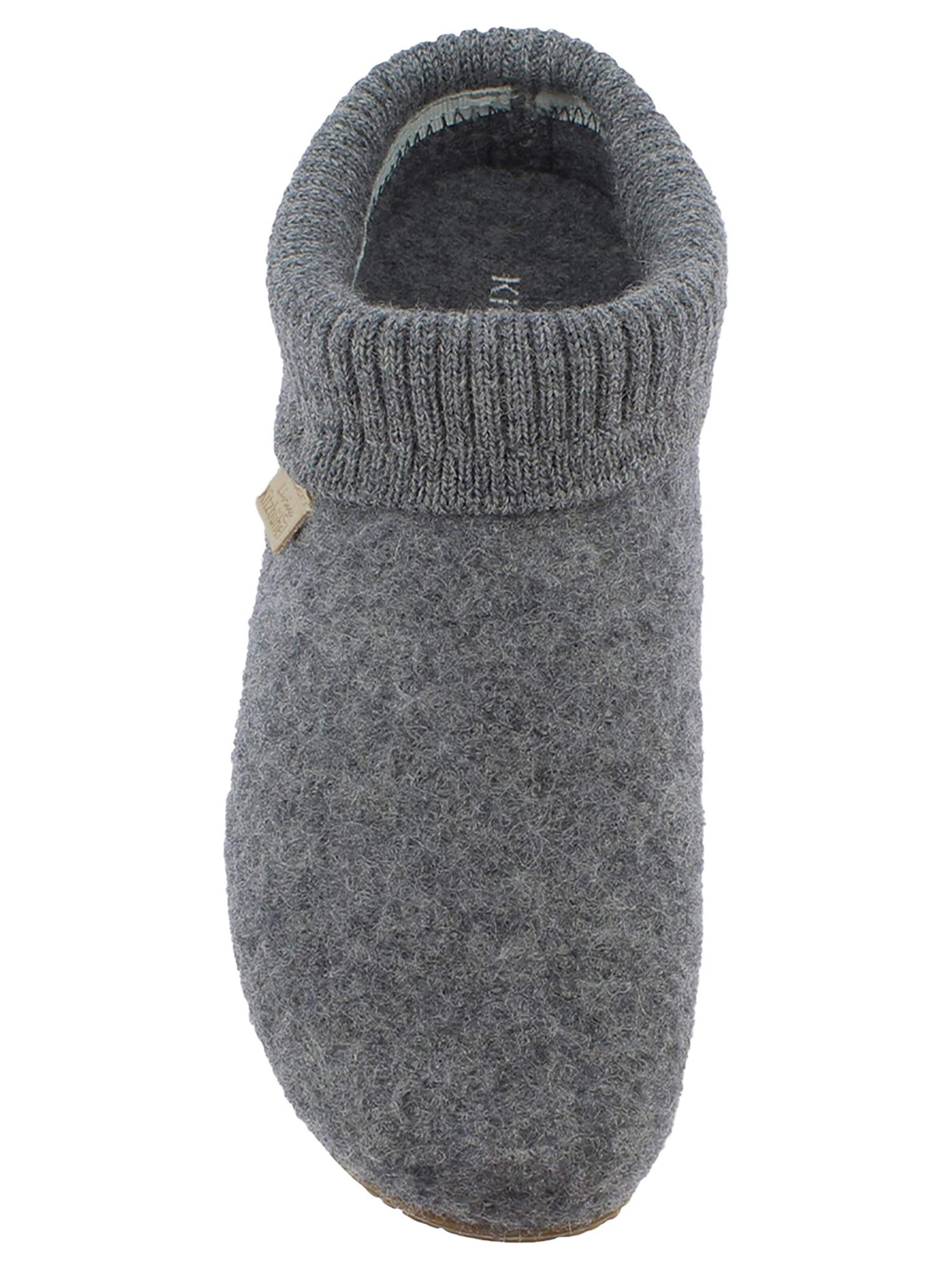 Pantoufle 'Schurwolle' Living Kitzbühel en gris