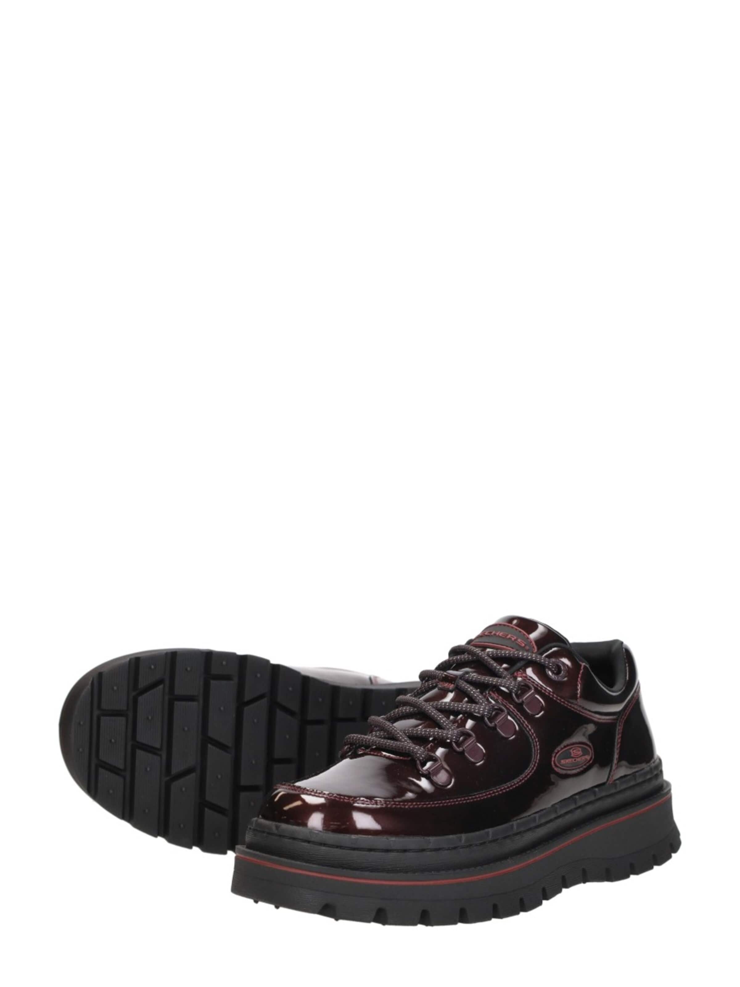 SKECHERS Lace-Up Shoes 'Jammers - Cool Block' in Red