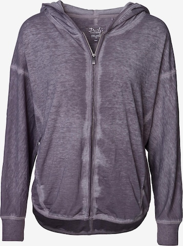 Daily’s Zip-Up Hoodie in Grey: front