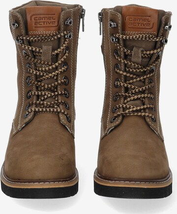 CAMEL ACTIVE Lace-Up Ankle Boots in Brown