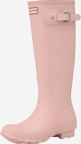 HUNTER Gummistiefel in Pink: predná strana