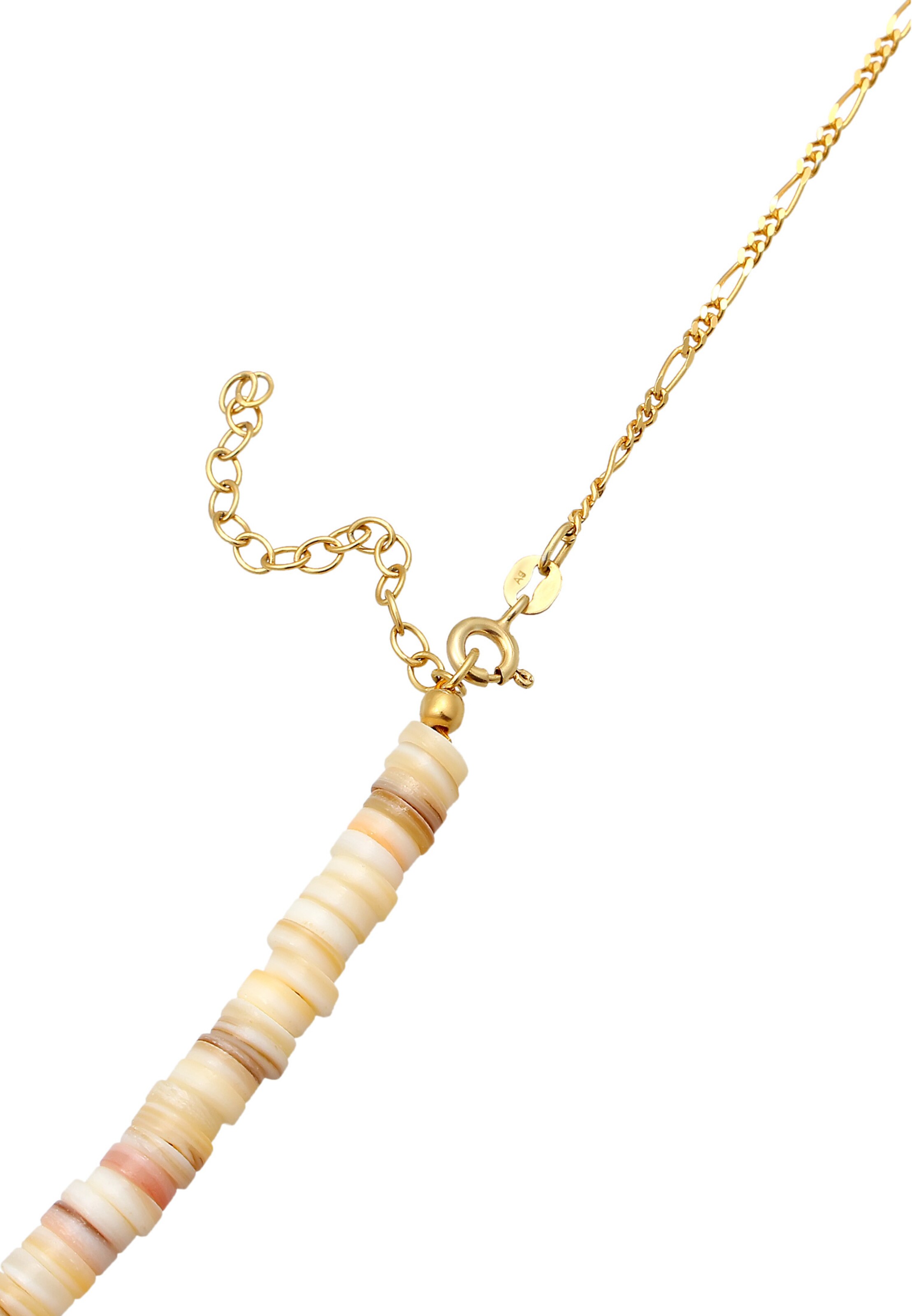 Chaîne 'Heishi Beads' ELLI en or