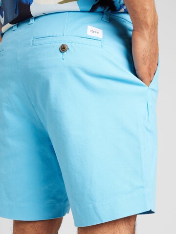 Coupe slim Pantalon chino ESPRIT en bleu