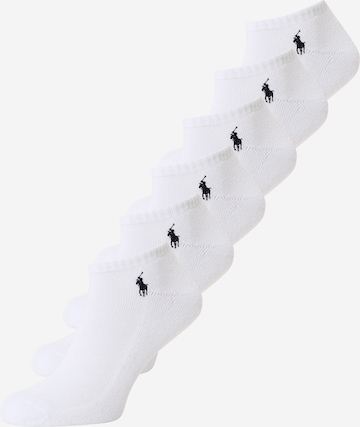 Chaussettes Polo Ralph Lauren en blanc : devant