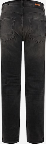 BOSS Orange Regular Jeans 'Taber' in Zwart