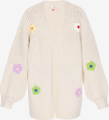 IZIA Oversized vest 'Fashion Look' in Wit: voorkant