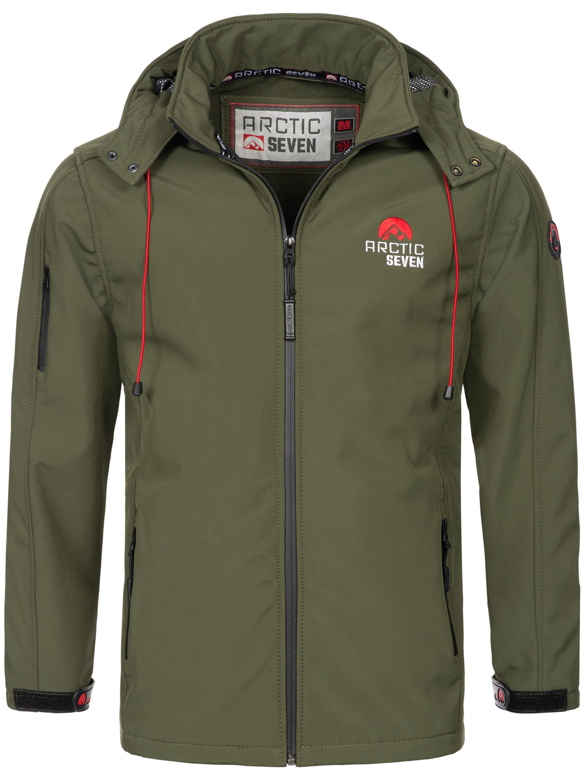 Arctic Seven Weatherproof jacket in Green: front