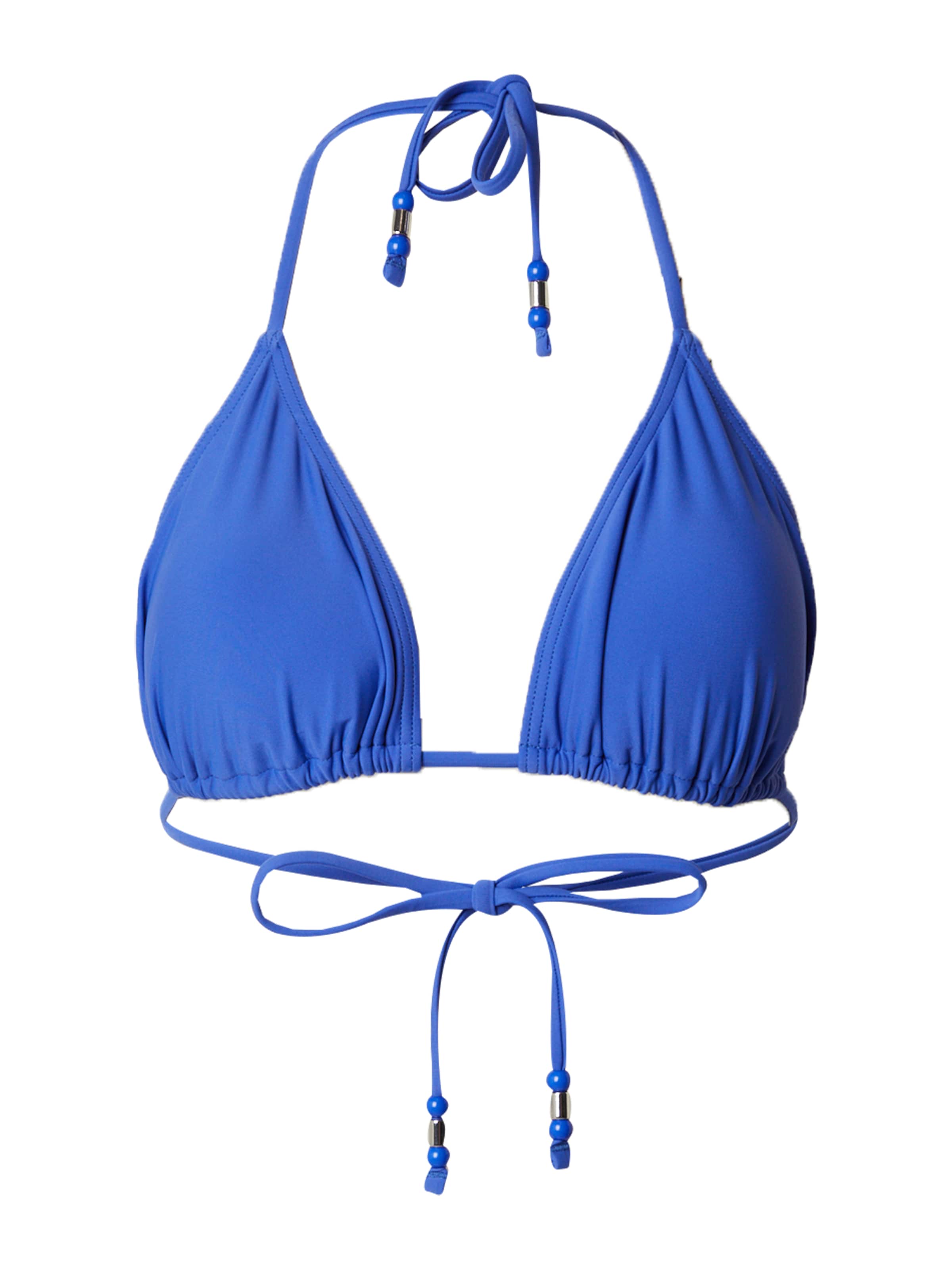 Guido Maria Kretschmer Women Triangle Bikini Top 'Roberta' in Blue: front
