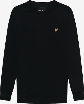 Lyle & Scott Majica | črna barva: sprednja stran