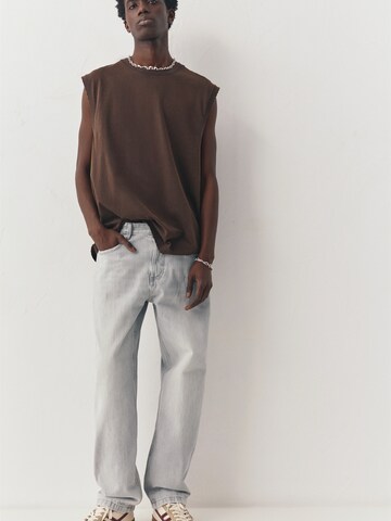 Pull&Bear Szabványos Farmer - szürke