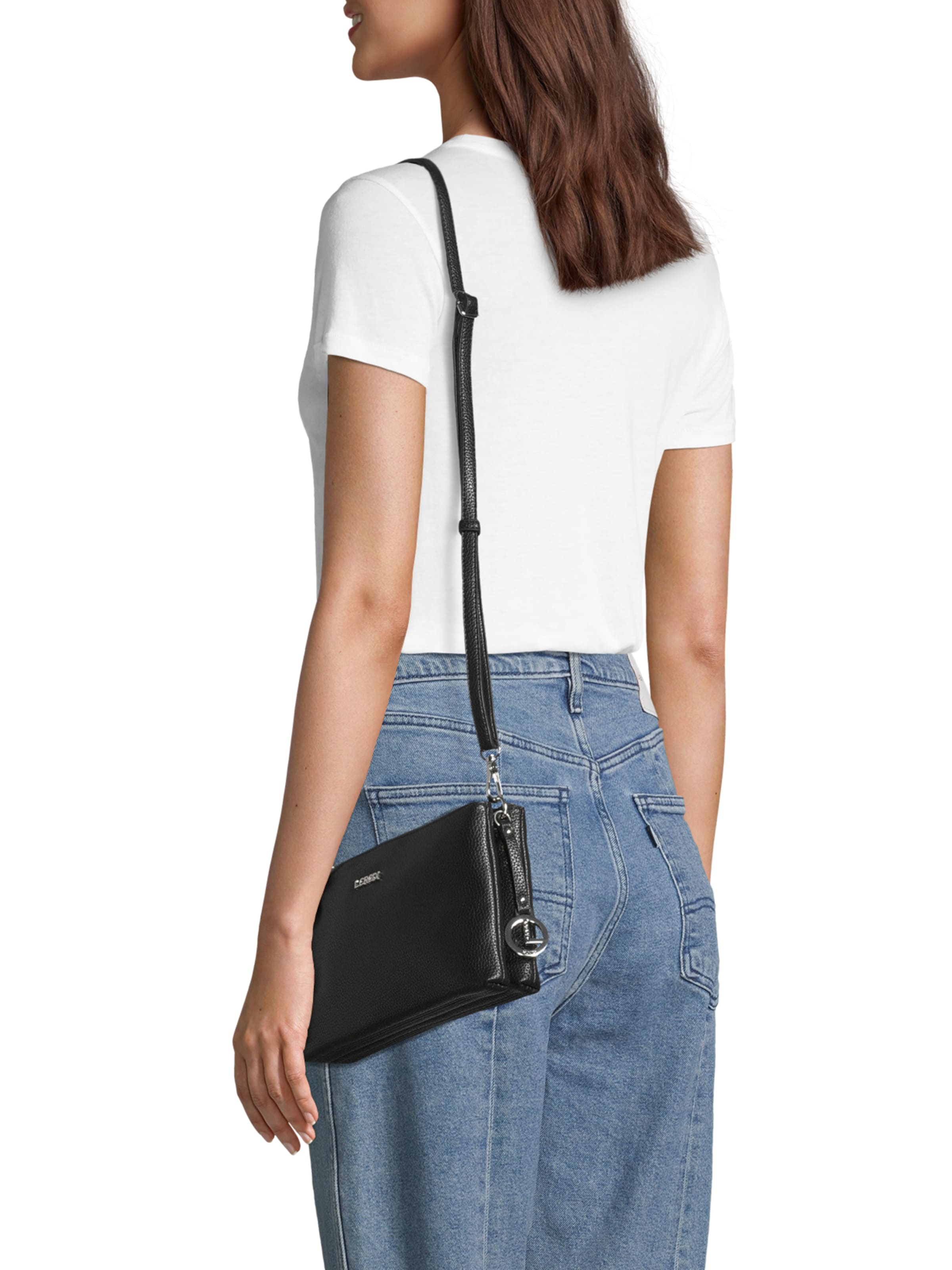 L.CREDI Taška přes rameno 'Ella' – černá