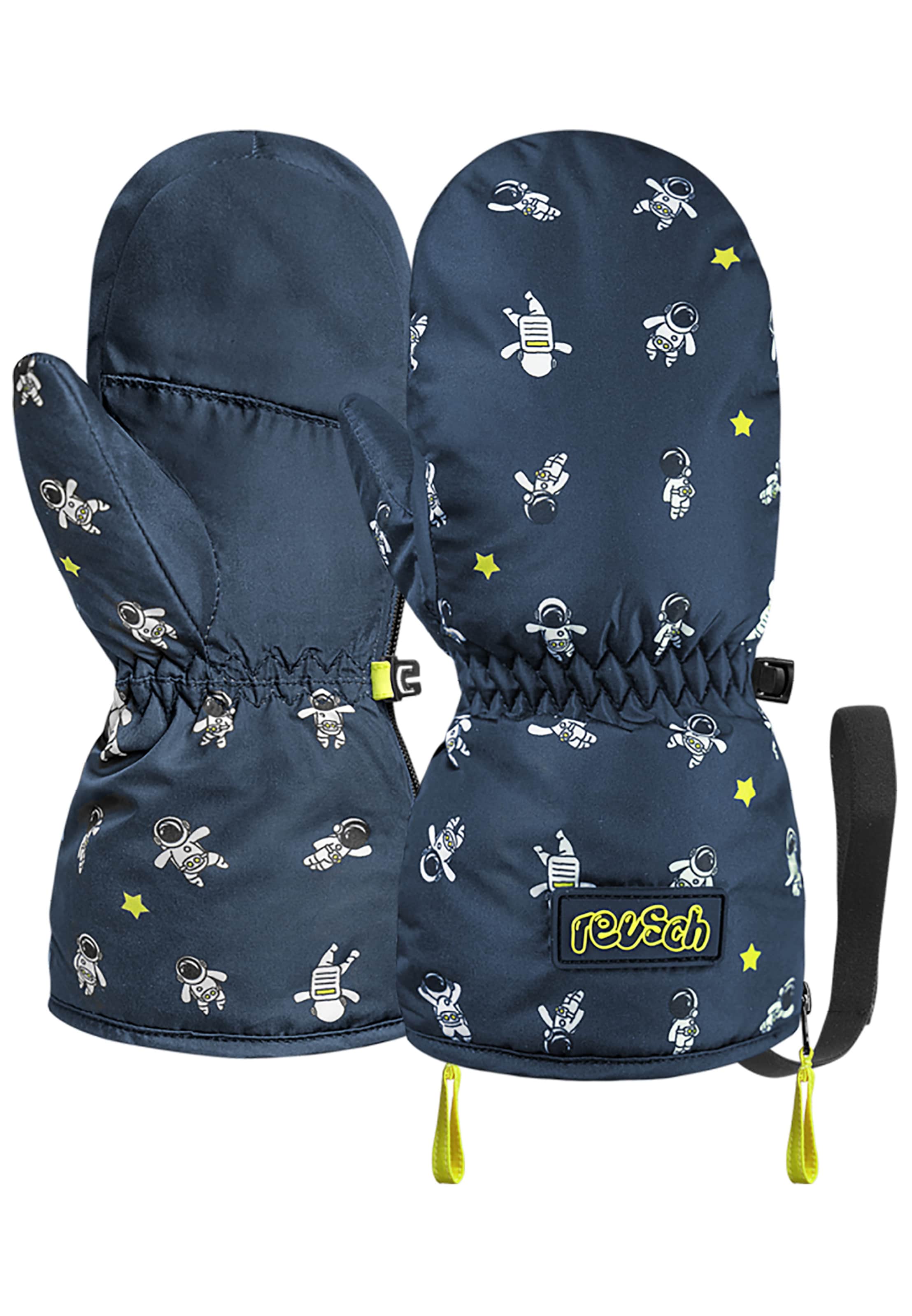 REUSCH Fäustlinge Sleepover Mitten in Blau: Vorderseite