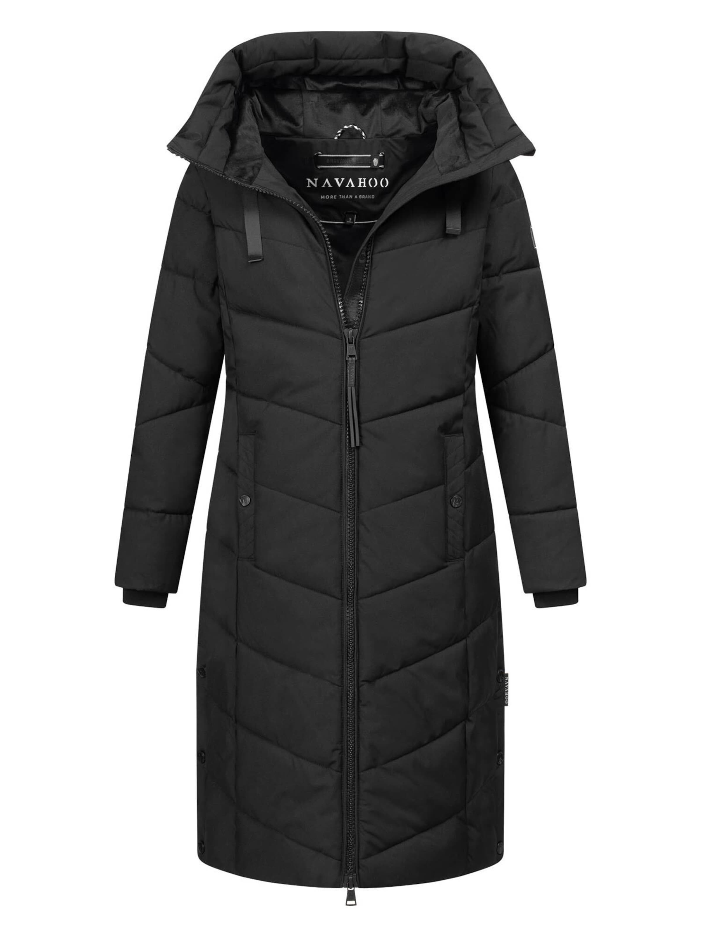 NAVAHOO Winter coat ' ' in Black: front