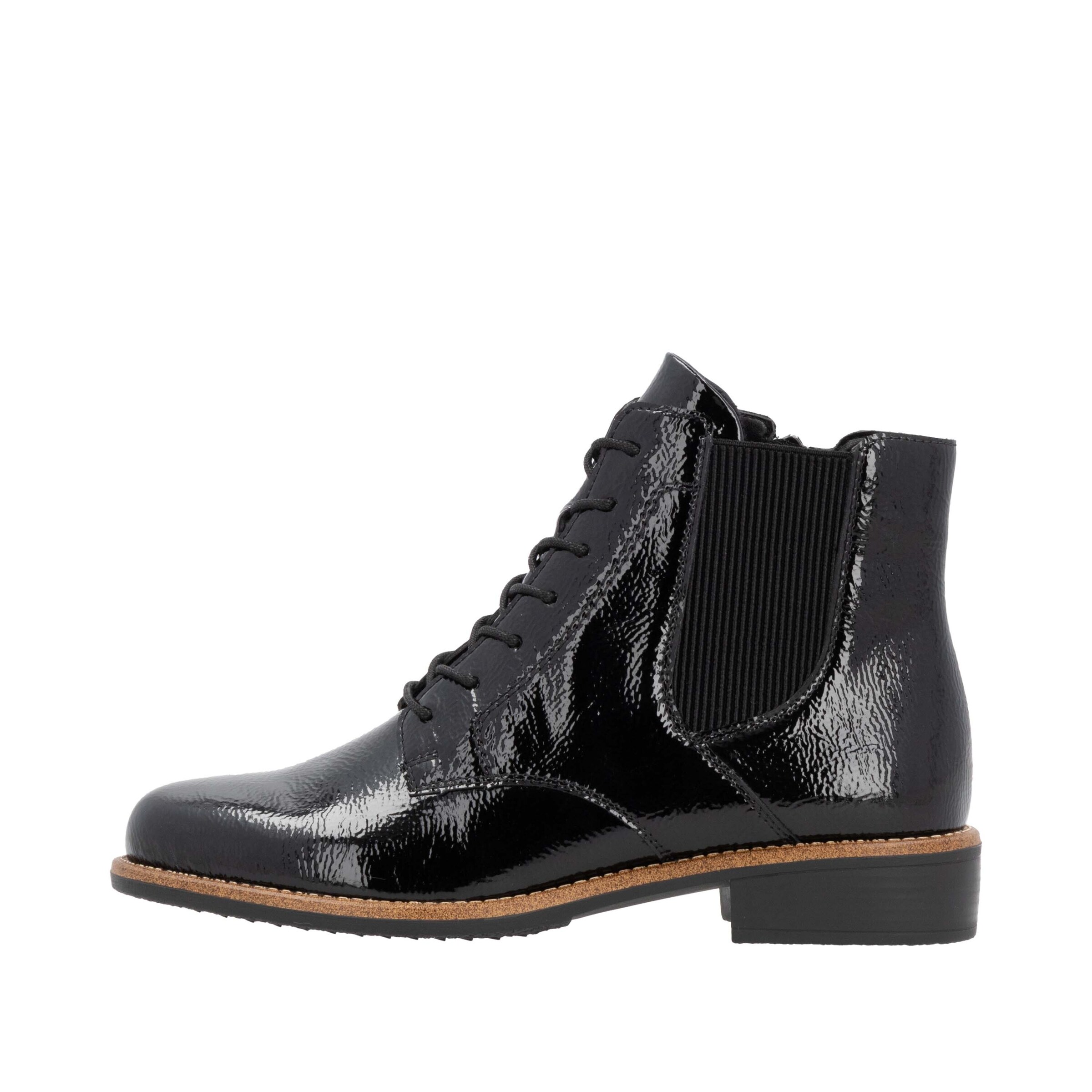 REMONTE Lace-Up Boots 'D0F79' in Black