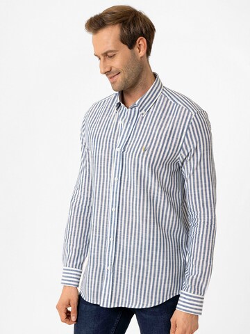 By Diess Collection Regular fit Overhemd in Blauw