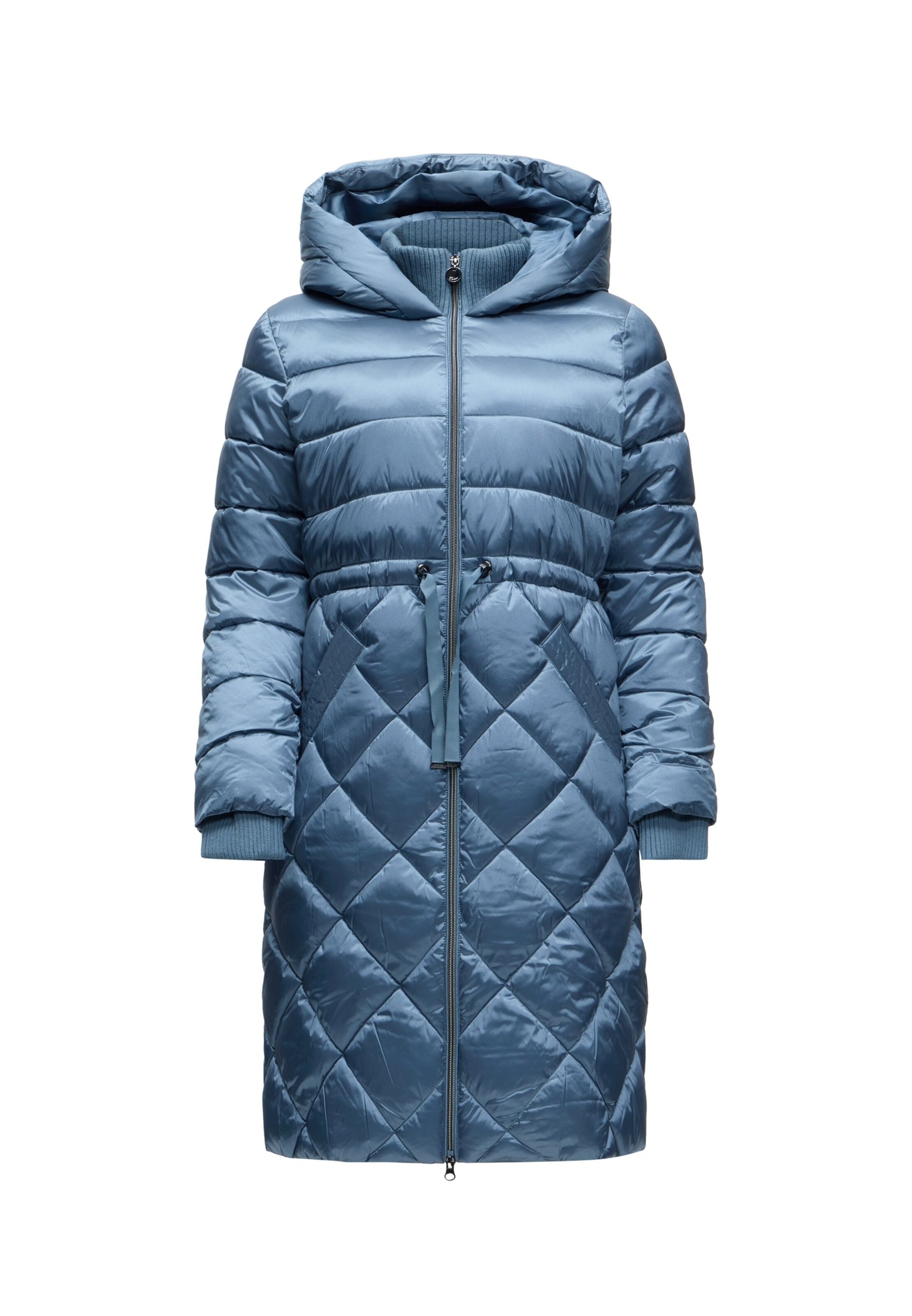 s.Oliver BLACK LABEL - Sobretudo de inverno em azul: frente