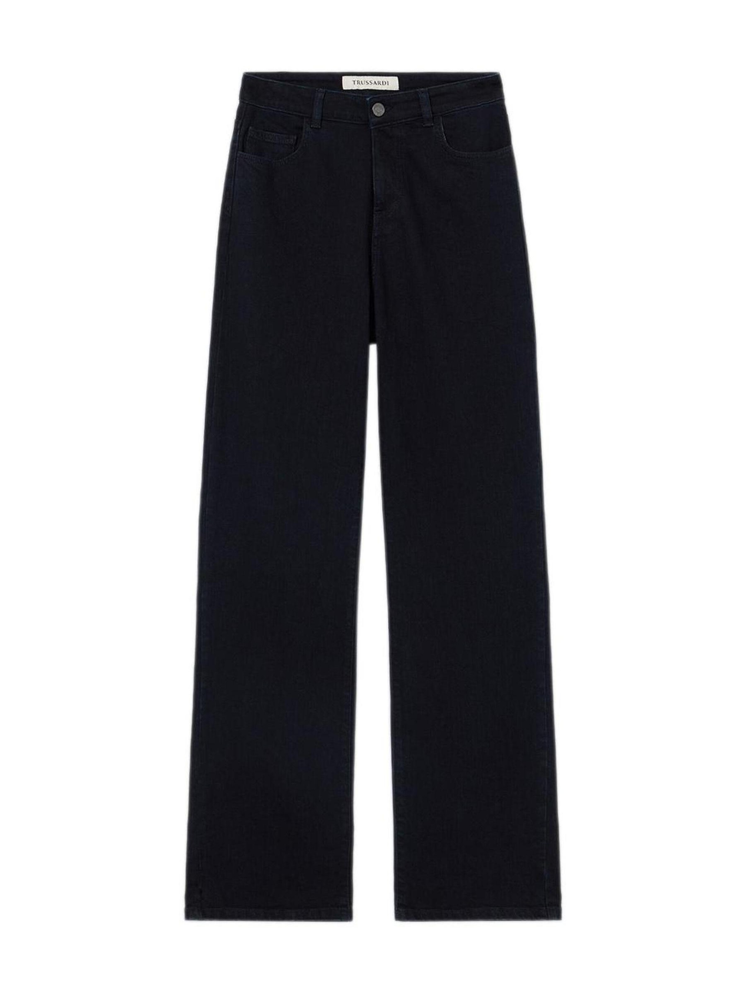 Trussardi Wide leg Jeans in Blue: front