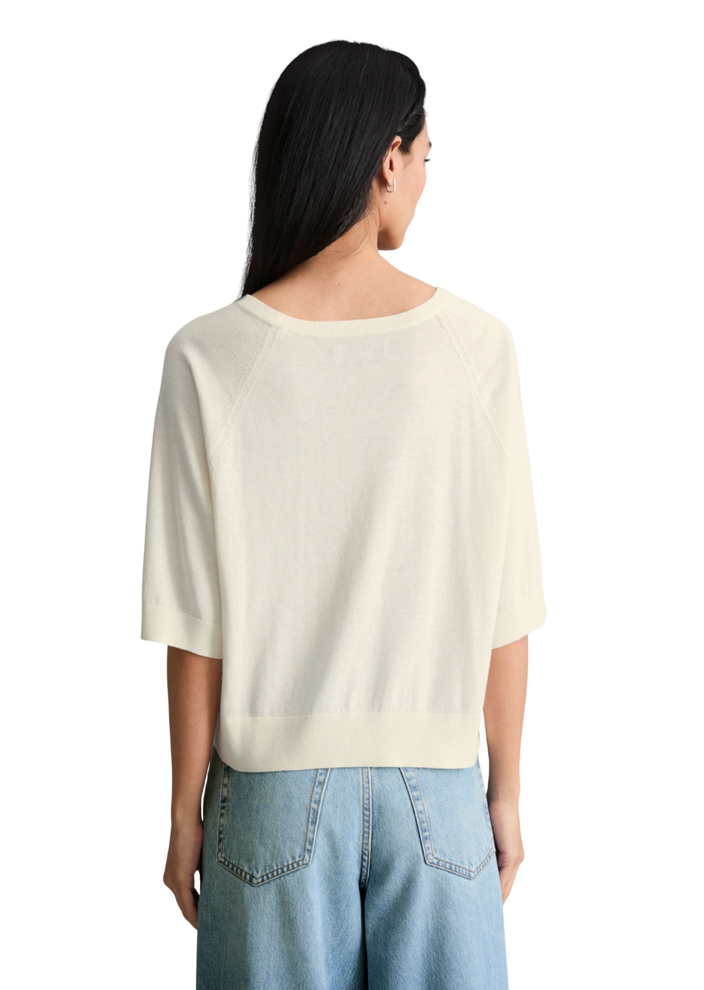 Marc O'Polo DENIM Pullover in Weiß
