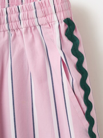 Wide Leg Pantalon 'Sintra' MANGO TEEN en rose