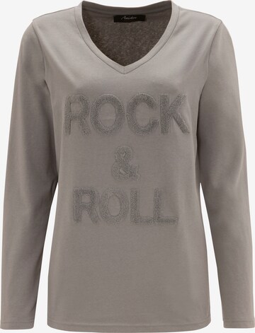 Aniston CASUAL Shirt in Grey: front