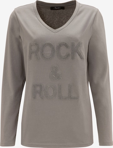 Aniston CASUAL Shirt in Grey: front