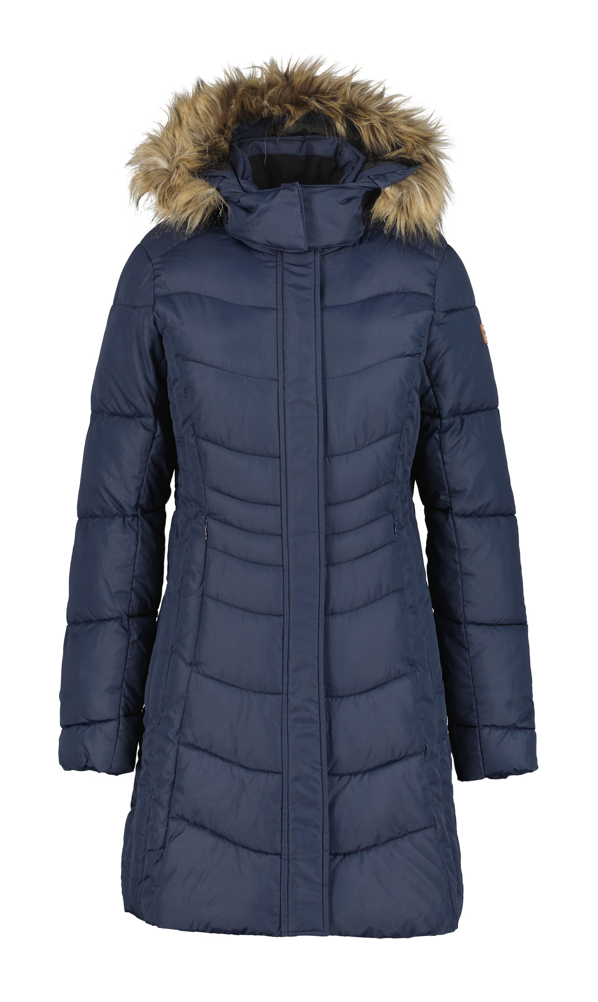ICEPEAK Outdoor Coat 'Paiva' in Blue: front