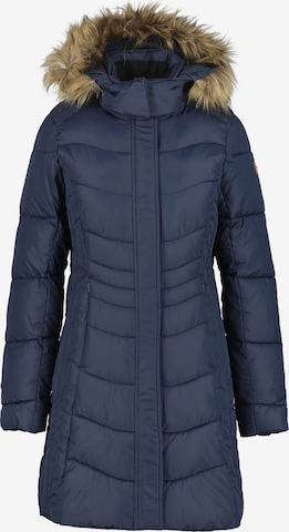 ICEPEAK Outdoor Coat 'Paiva' in Blue: front