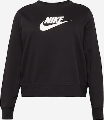 Nike Sportswear - Sweatshirt de desporto em preto: frente
