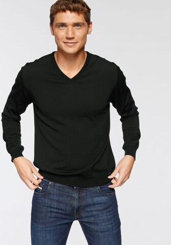 OLYMP Pullover in Schwarz: Vorderseite