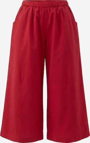 Wide Leg Pantalon faina en rouge : devant